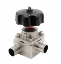 VDF Forged 3-Way Diaphragm Valve