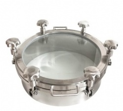 TMP03 Pressure Manhole Cover with Full View Sight Glass